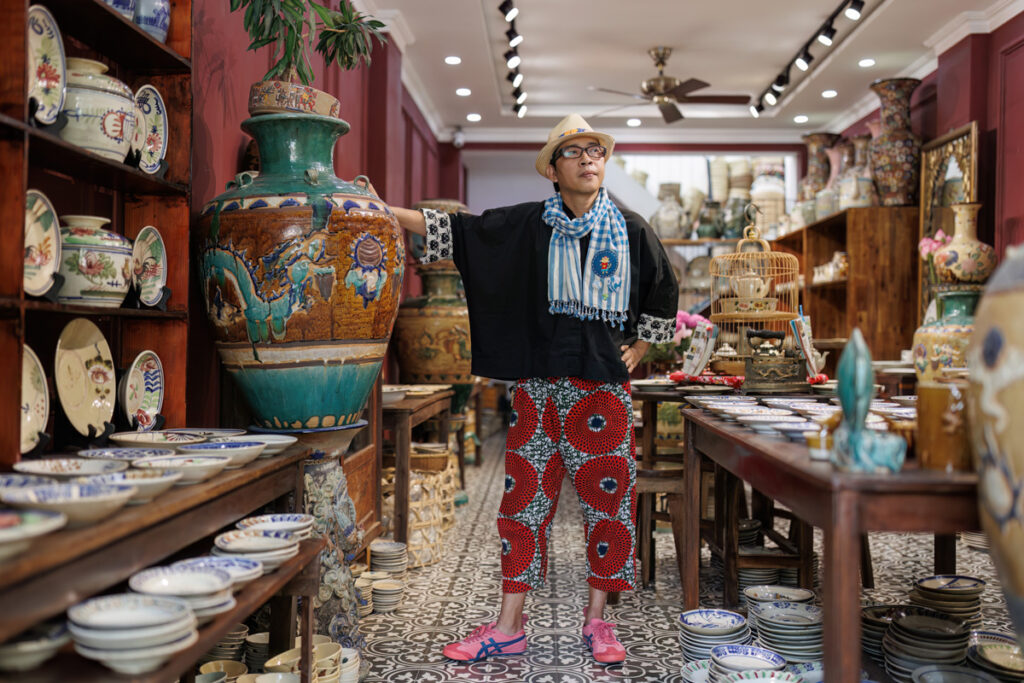 KITO review: Saigon souvenir shop that bonds heritage pottery with Japanese-inspired áo dài fashion