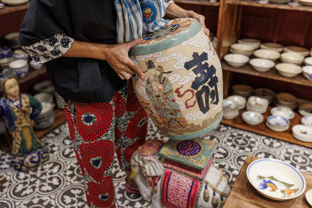 KITO review: Saigon souvenir shop that bonds heritage pottery with Japanese-inspired áo dài fashion