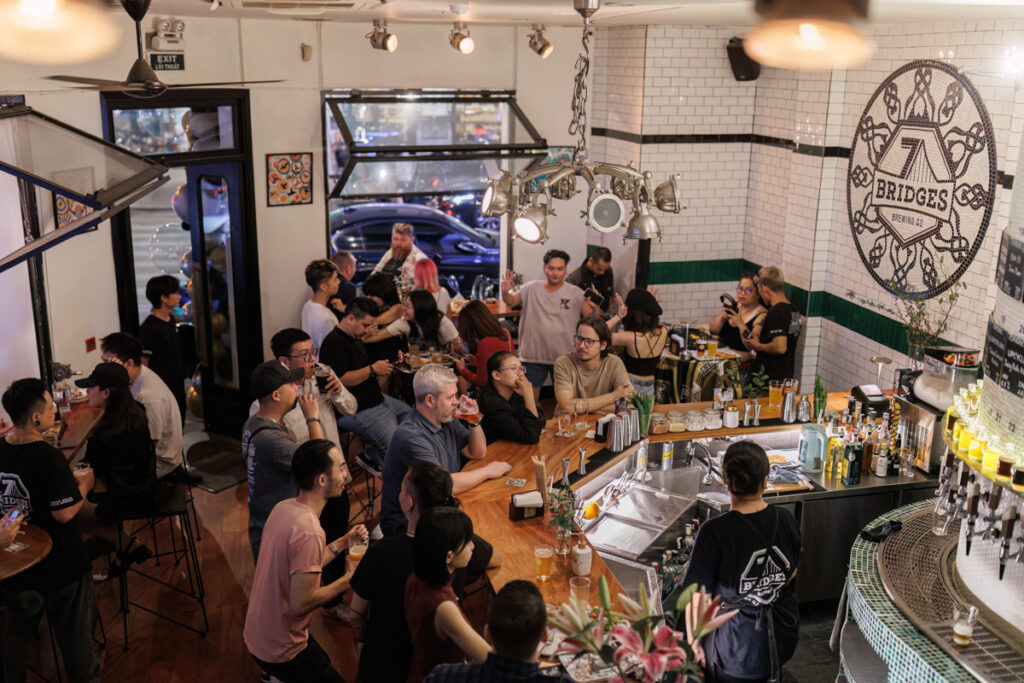 7 Bridges Brewing Company celebrates its 7th Birthday at Đông Du taproom