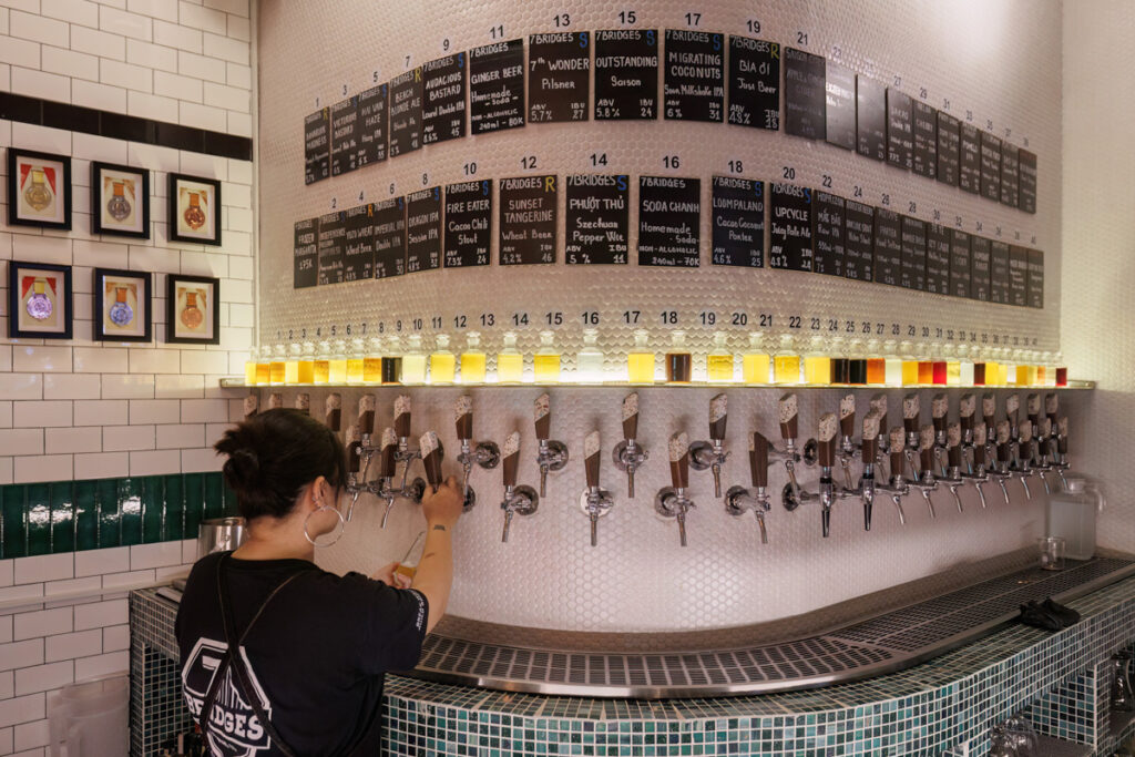 7 Bridges Brewing Company celebrates its 7th Birthday at Đông Du taproom